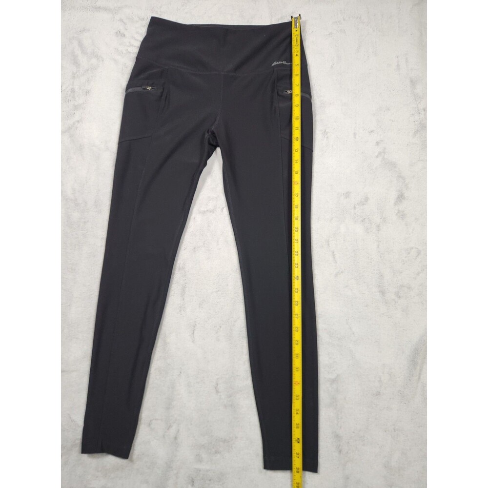 Eddie Bauer Womens Trail Tight Leggings Black Size Medium Activewear Yoga Pants - Picture 8 of 16